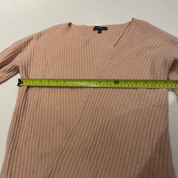 Blush Guess off the shoulder sweater. Size Small. Great condition. - Picture 7 of 7